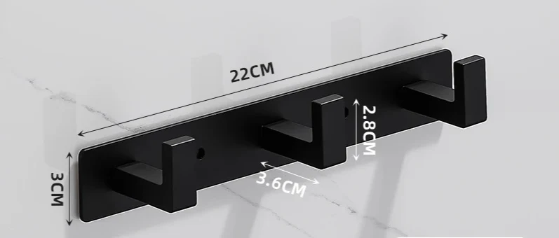 SteelLine Edelstahl Wandgarderobe