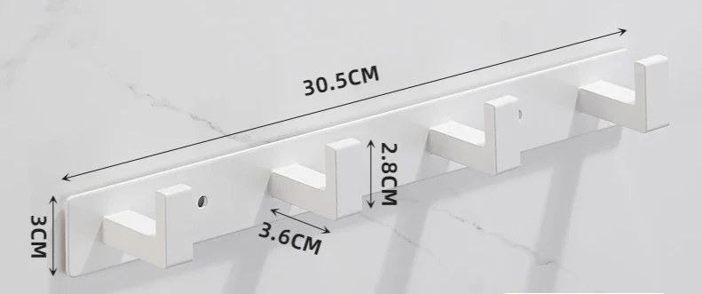 SteelLine Edelstahl Wandgarderobe
