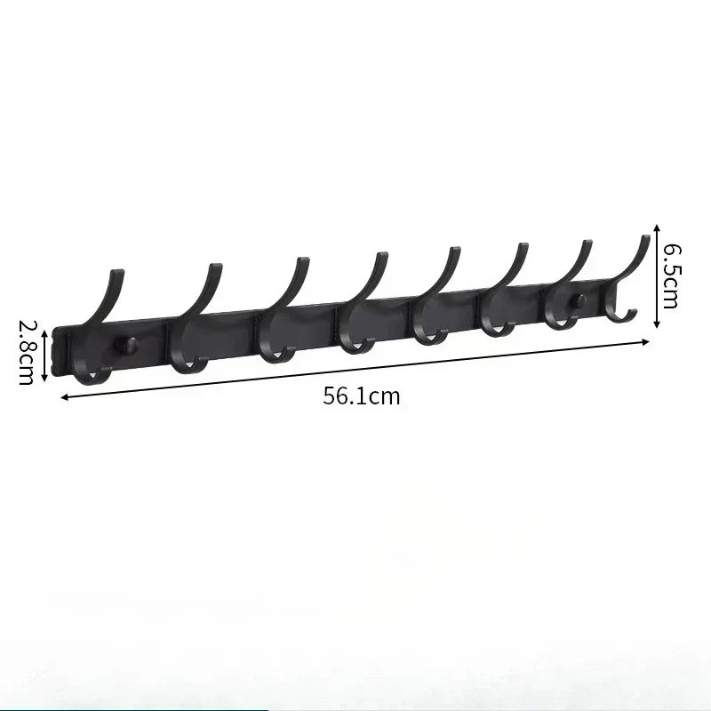 Luxe BlackHook Wandhaken aus Aluminium