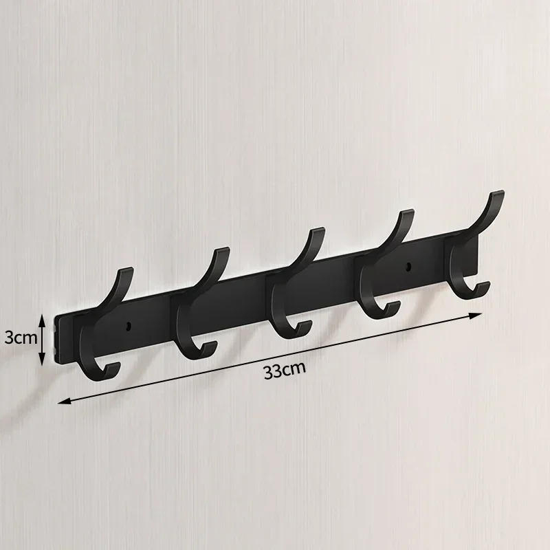 Luxe BlackHook Wandhaken aus Aluminium