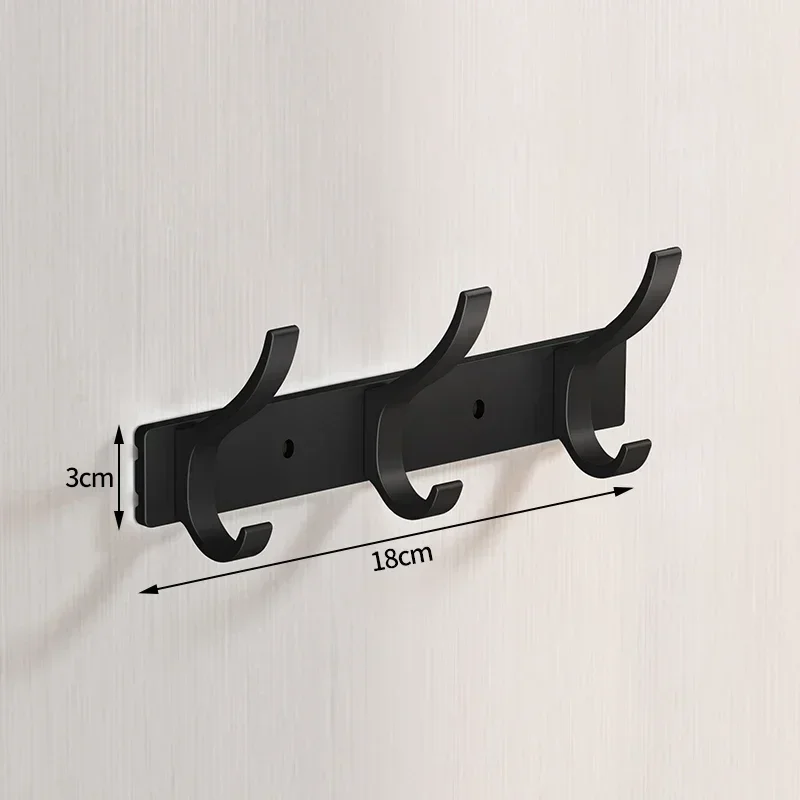 Luxe BlackHook Wandhaken aus Aluminium