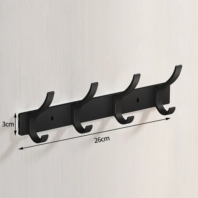 Luxe BlackHook Wandhaken aus Aluminium
