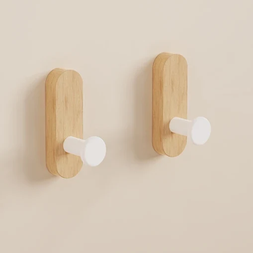 NordicWood Wandhaken aus Walnussholz
