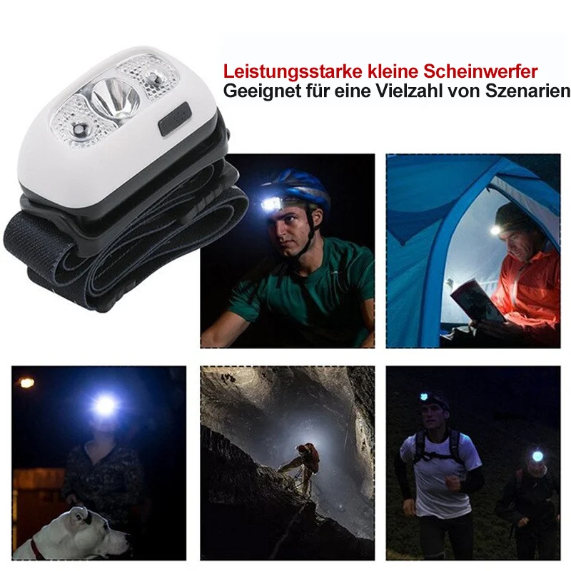Vanntett LED hodelykt | Luvikno