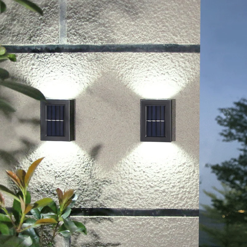 Solarvegglampe for utendørs bruk | Luvikno