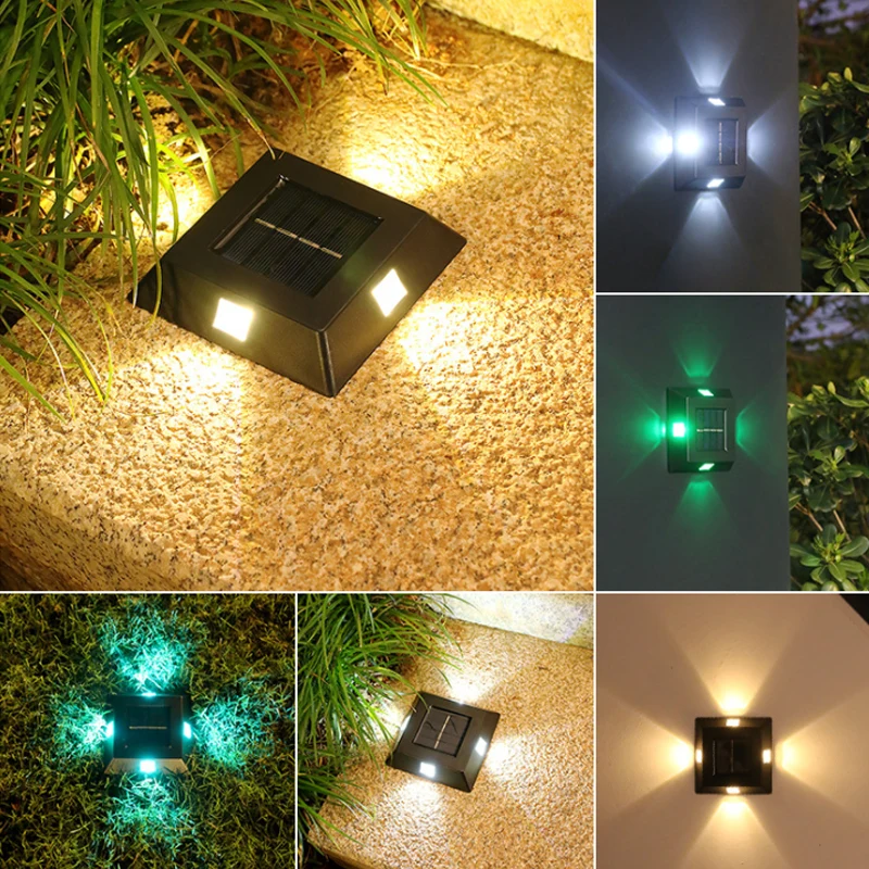 Solarvegglampe for utendørs bruk | Luvikno