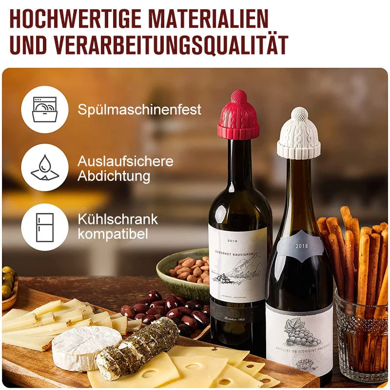 Kreativ Hatt Silikon Vinflaskepropp | Luvikno
