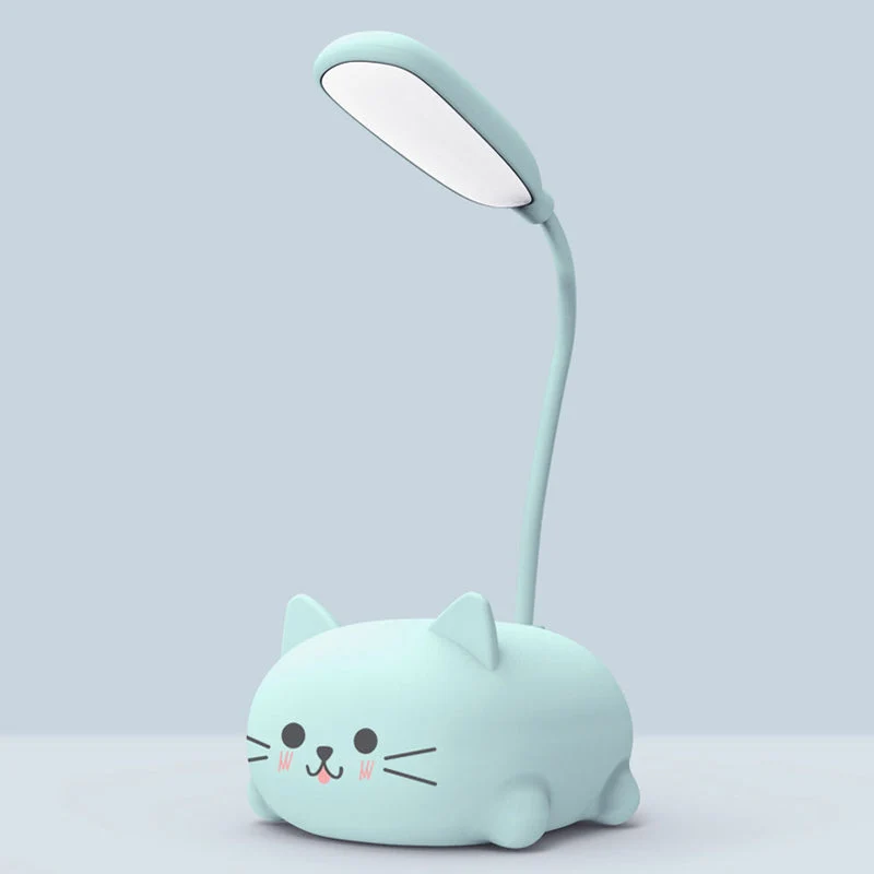 Cartoon Cat LED Skrivebordlampe | Luvikno