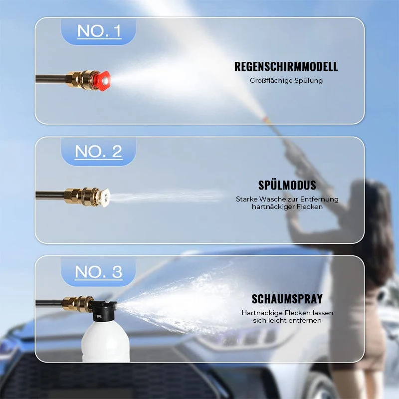 Trådløs bærbar høytrykkssprayvannpistol (Gratis frakt) | Luvikno