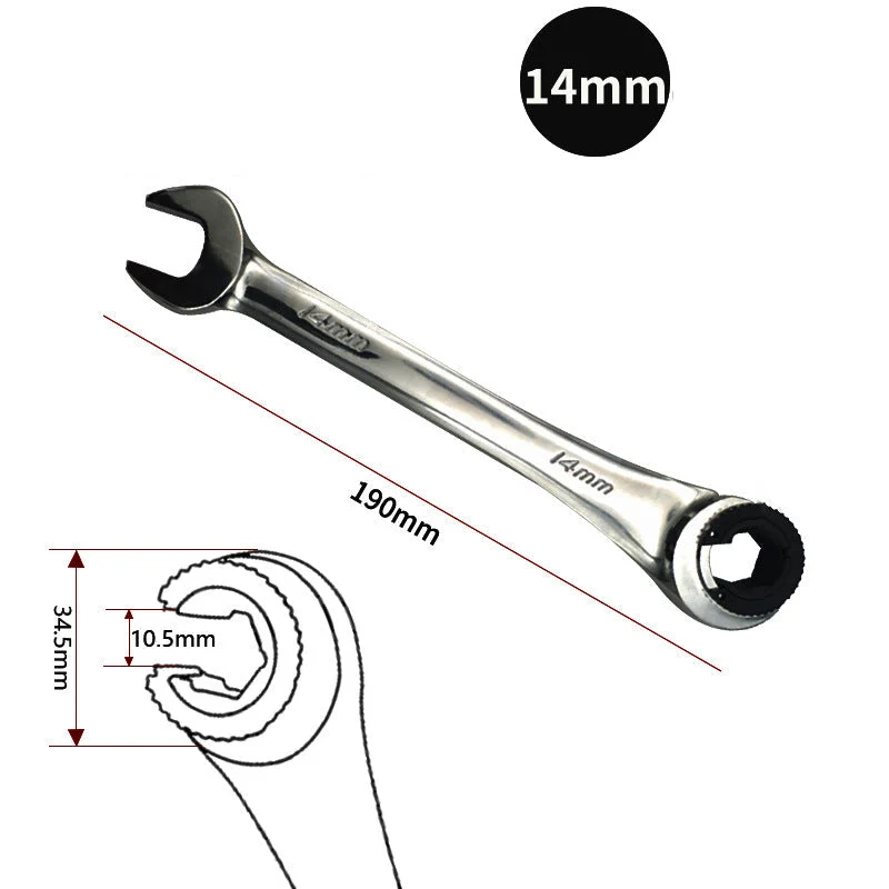 Ratcheting wrench | Luvikno