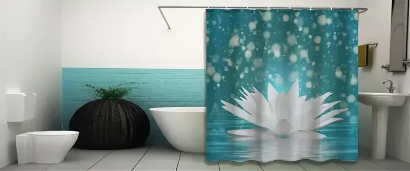 Foto-Duschvorhang nach Maß selbst gestalten