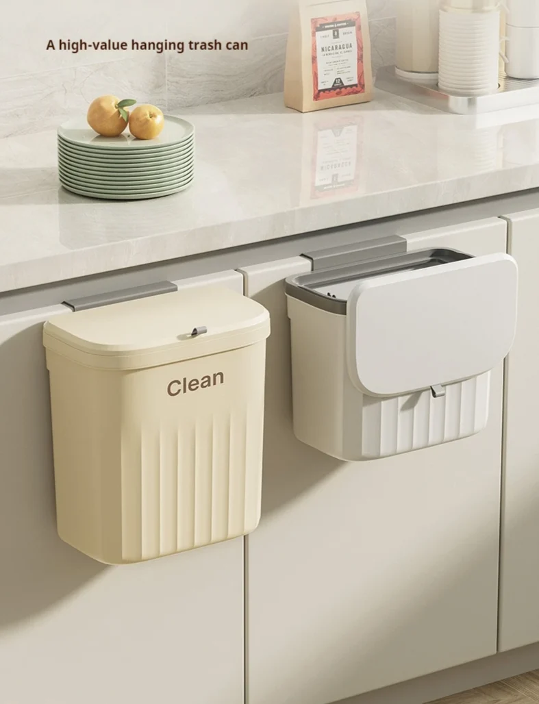 FlexiBin Küchen-Wandmülleimer – 8.5L / 12L mit Deckel