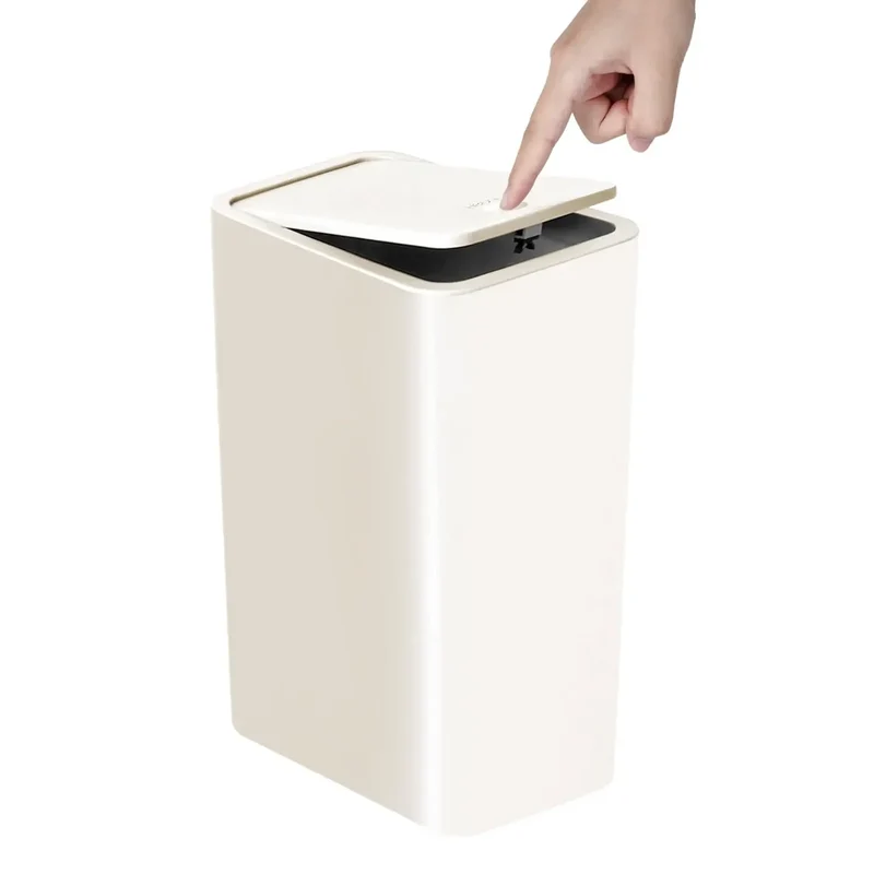 EcoPress 10L Mülleimer für Badezimmer