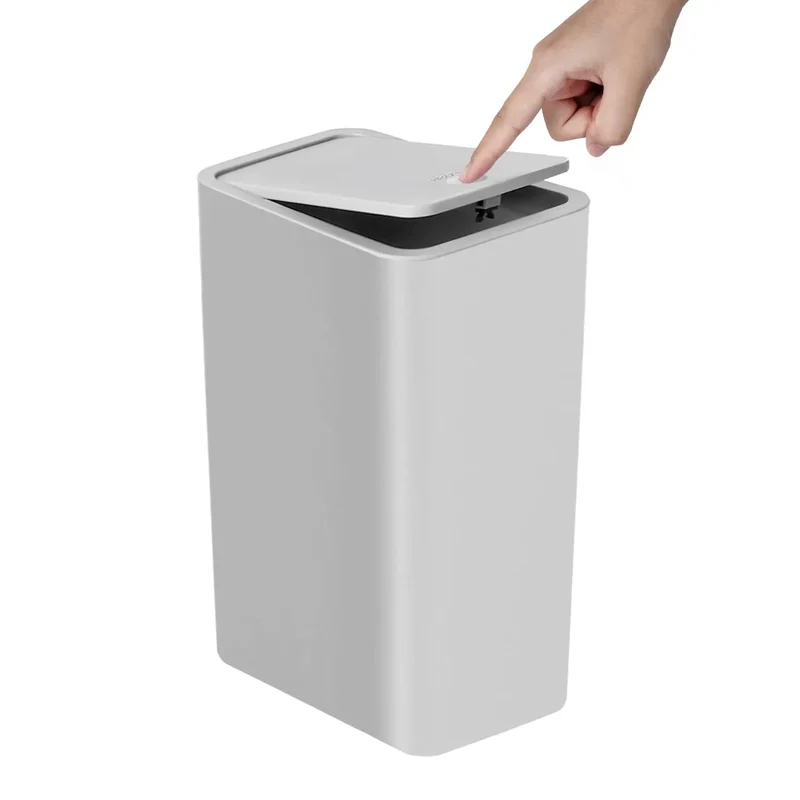 EcoPress 10L Mülleimer für Badezimmer