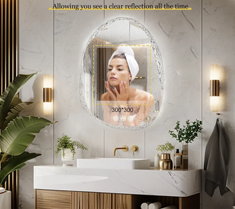 LUMINA Rahmenloser LED Badspiegel
