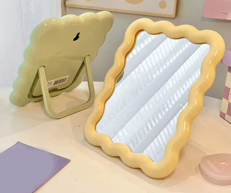 CremaWave Geriffelte Tisch- & Handspiegel