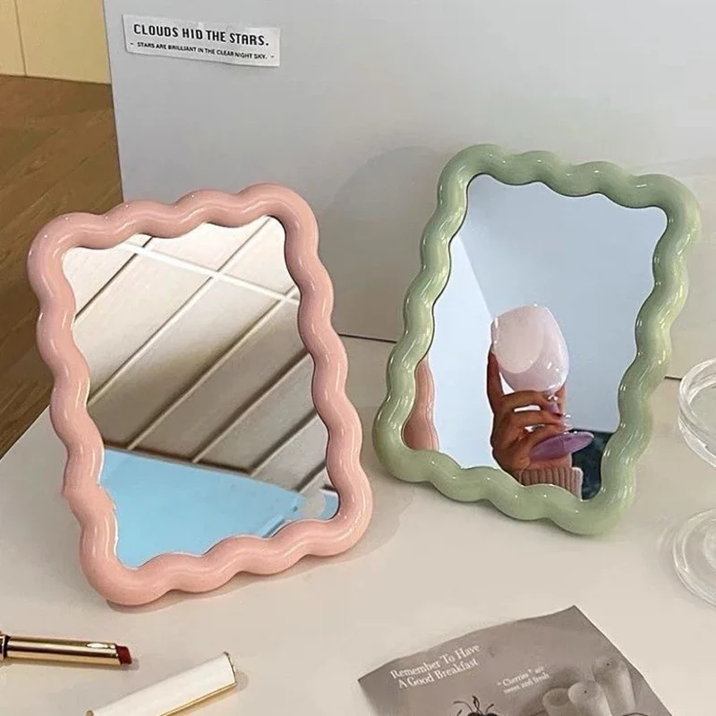 CremaWave Geriffelte Tisch- & Handspiegel