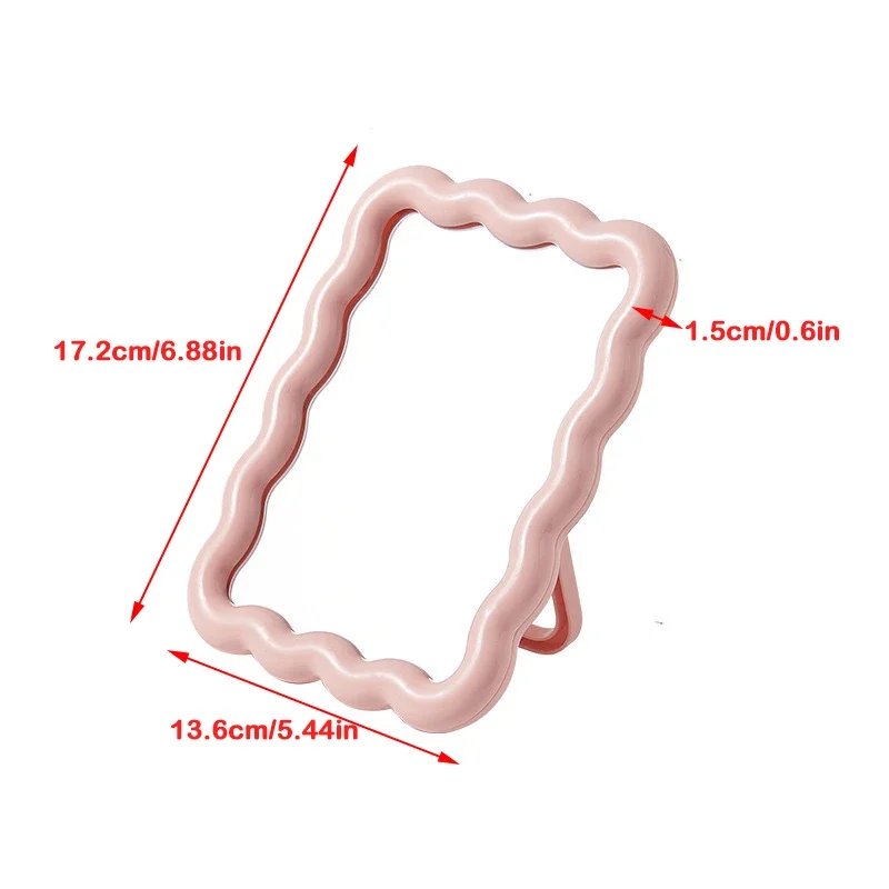 CremaWave Geriffelte Tisch- & Handspiegel