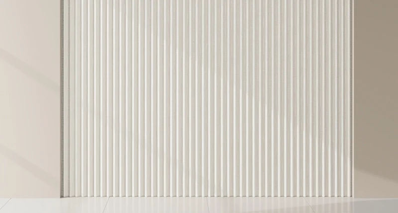 AquaFold Luxe – Faltbares Duschvorhang mit Akkordeon-Design