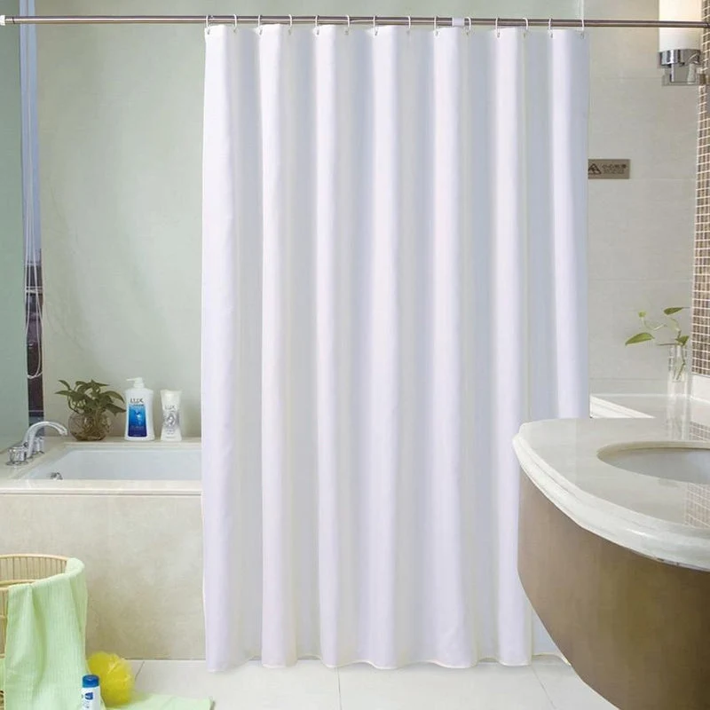 Duschvorhang in Überlänge für Badewanne