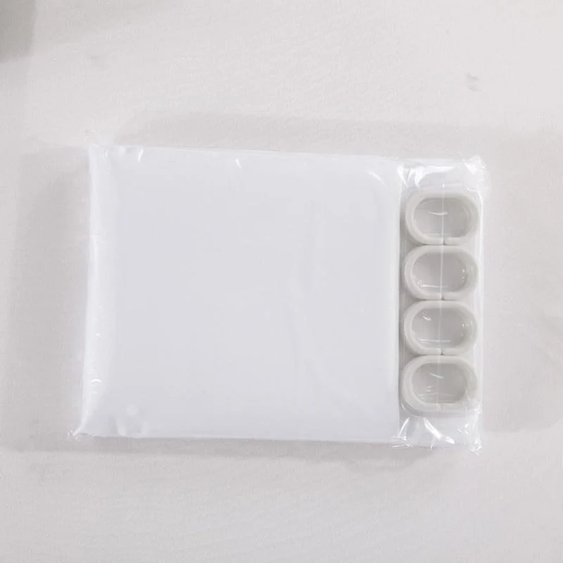 Duschvorhang in Überlänge für Badewanne