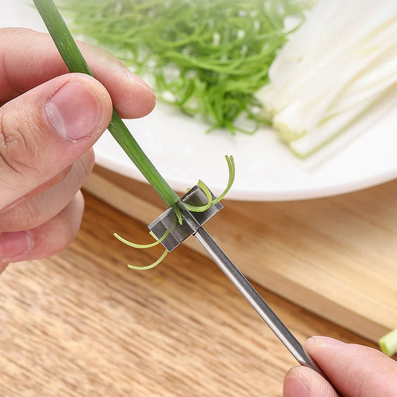 Rustfritt Stål Plum Blossom Løk Cutter | Luvikno