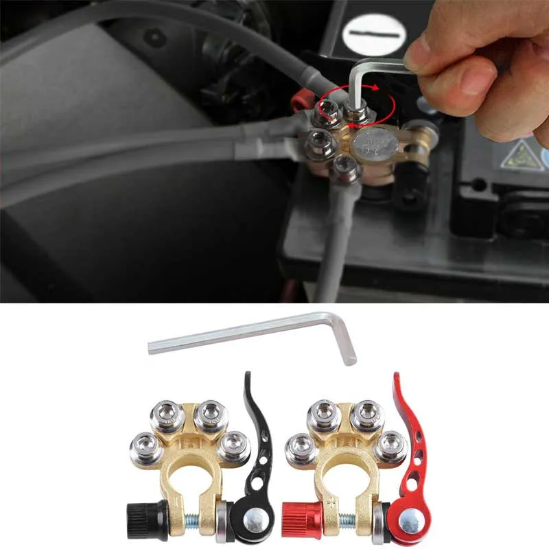 Praktisk batteritilkobling | Luvikno