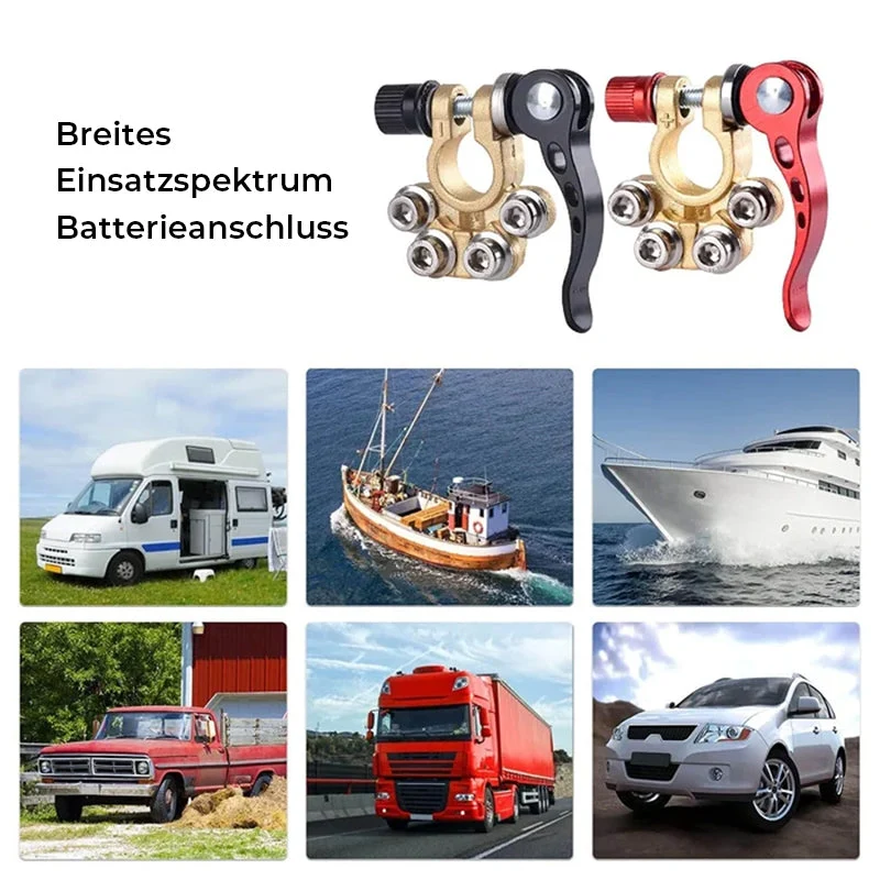 Praktisk batteritilkobling | Luvikno