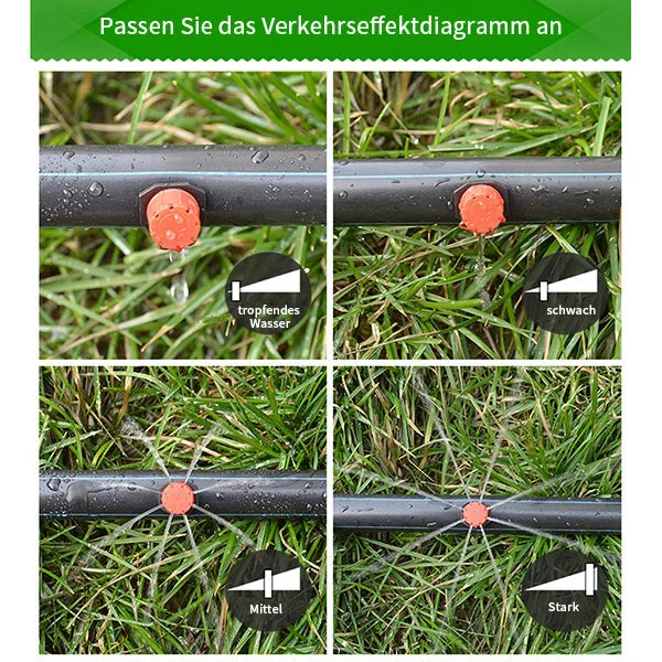 Justerbare dryppennodder for vanning | Luvikno