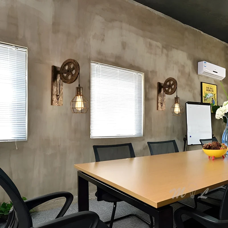 LumenLux Vegglampe - Elegant Industriell Vintage LED Belysning | Luvikno
