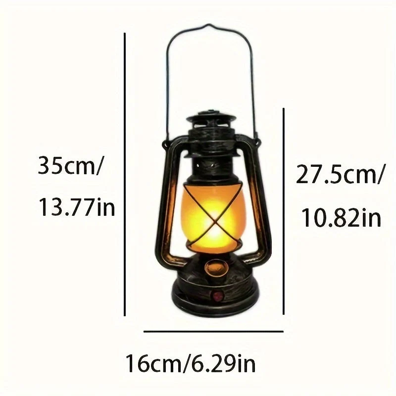 RetroGlow Lantern – Vintage LED Lantern med Flamme Lys Effekt | Luvikno