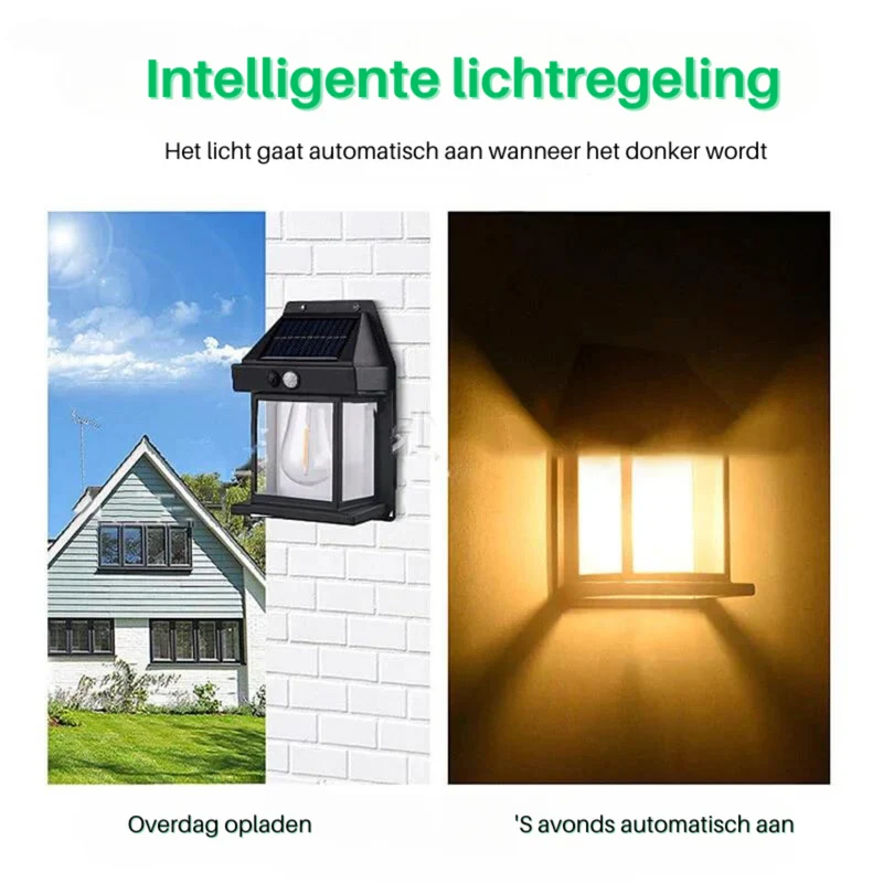 LED Solar Wall Spots Deluxe - Skap den perfekte atmosfæren i hagen din! | Luvikno