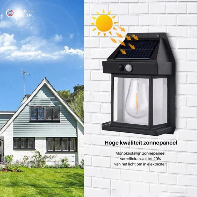 LED Solar Wall Spots Deluxe - Skap den perfekte atmosfæren i hagen din! | Luvikno