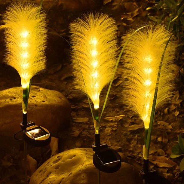 LumiSoleil Hage lampe – Elegant Sols eng lampe for hage belysning | Luvikno
