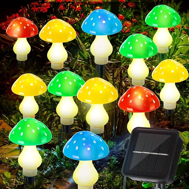SolarGlow lampe - Energisparende hagebelysning med 8 moduser | Luvikno