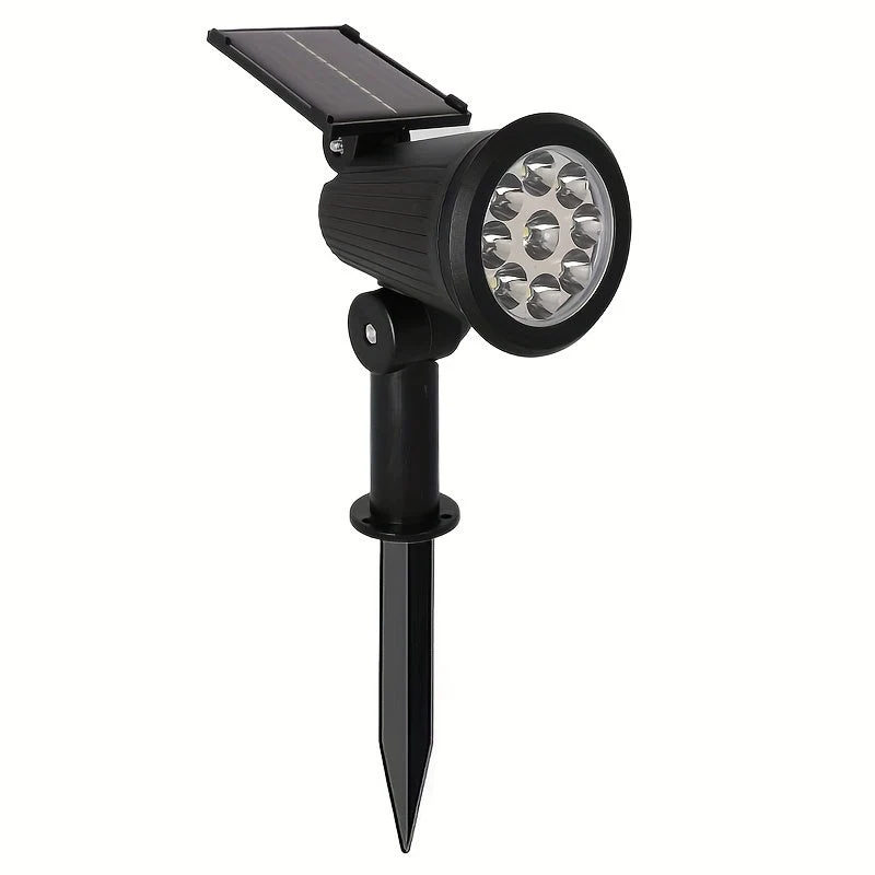 SolarLuxe Spotlight - Bærekraftig 9LED Hagebelysning | Luvikno