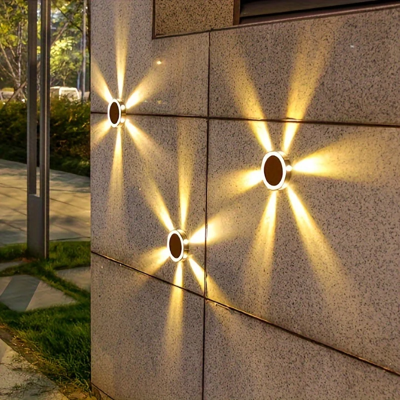 SolarGlow – 6 LED Hagebelysning Utendørs | Luvikno