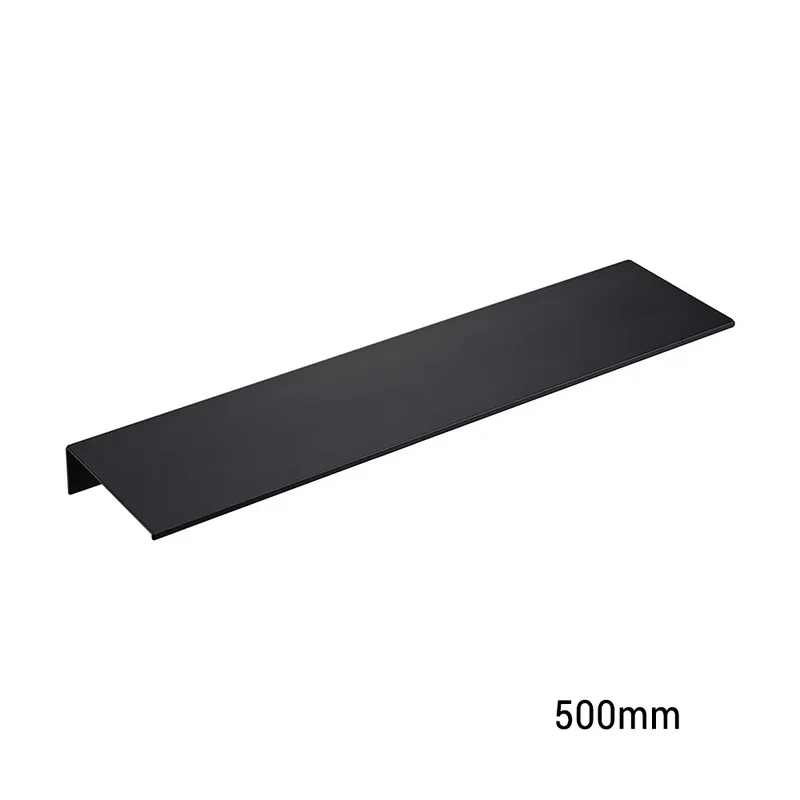DUOWARE Wandregal Schwarz/Weiß – Aluminium Organizer für Bad, Küche oder Schlafzimmer