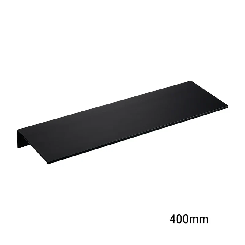 DUOWARE Wandregal Schwarz/Weiß – Aluminium Organizer für Bad, Küche oder Schlafzimmer