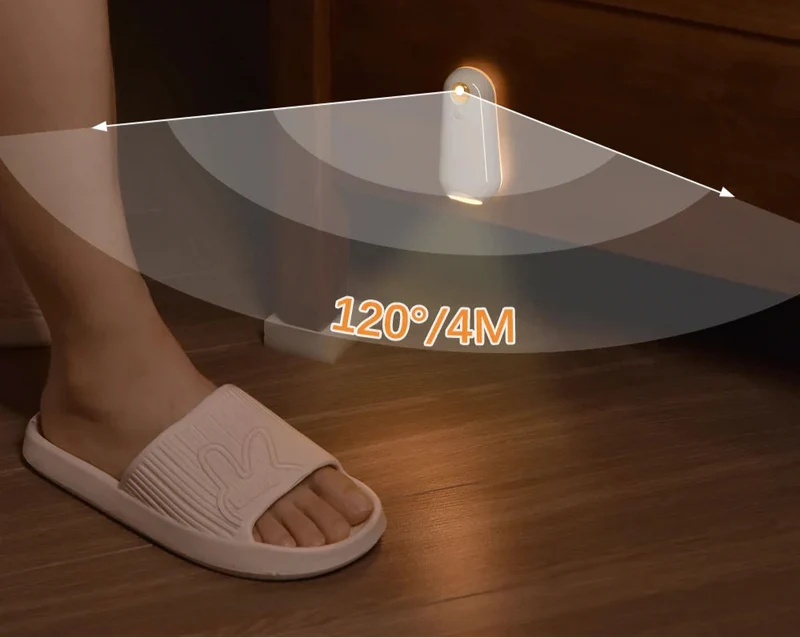 GlowLoo RGB WC-Nachtlicht – LED mit Bewegungssensor & 7 Farben, Wiederaufladbar