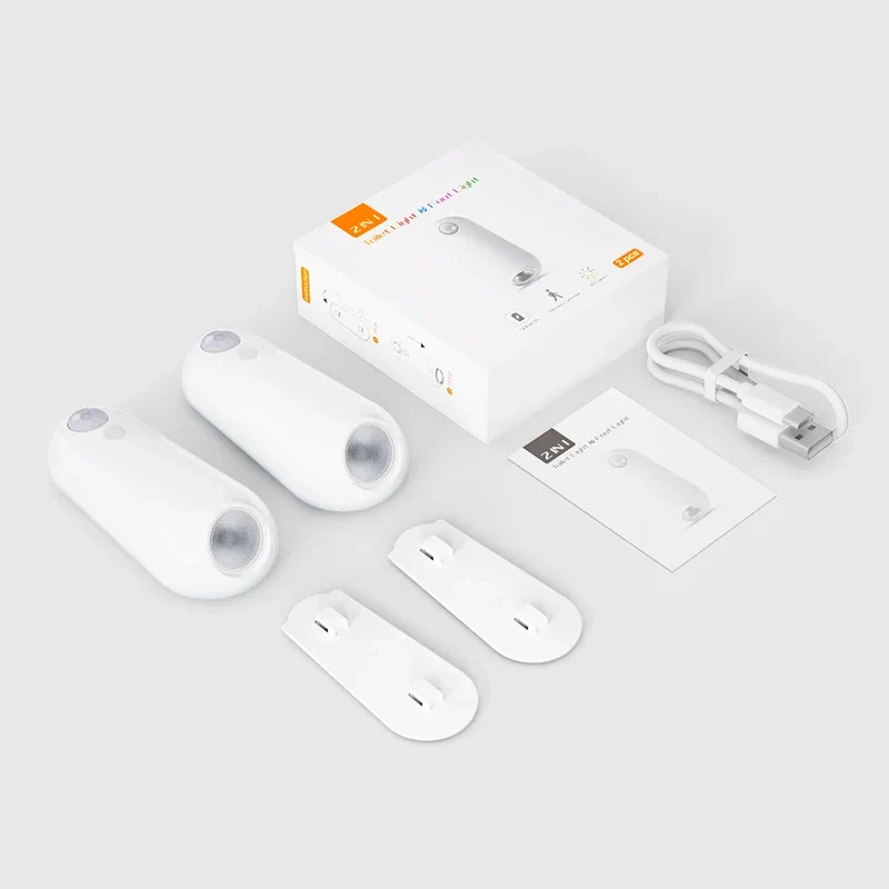GlowLoo RGB WC-Nachtlicht – LED mit Bewegungssensor & 7 Farben, Wiederaufladbar