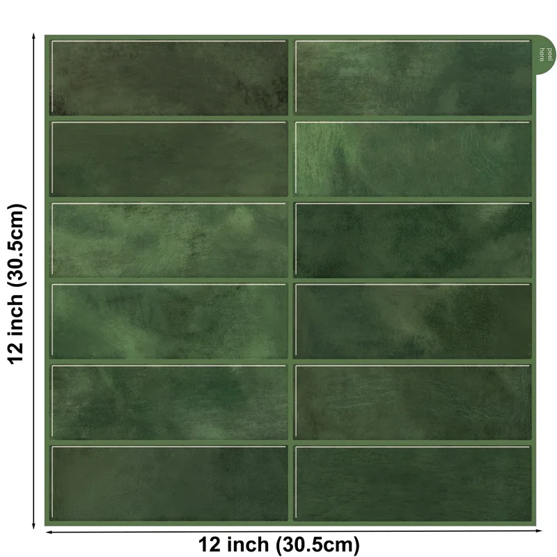 VividTiles Selbstklebende 3D Wandfliesen