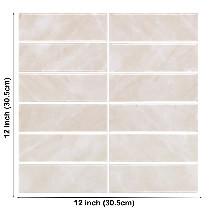VividTiles Selbstklebende 3D Wandfliesen
