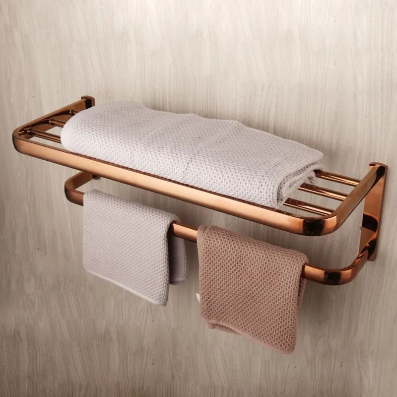 Monite Luxus Roségold Badezimmer Zubehör Set