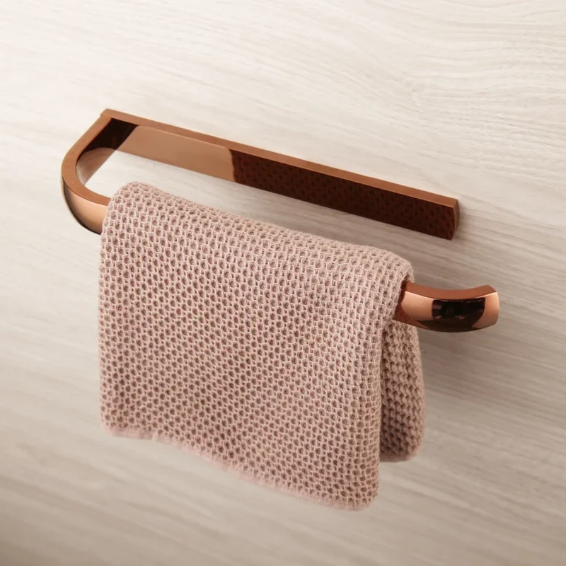 Monite Luxus Roségold Badezimmer Zubehör Set