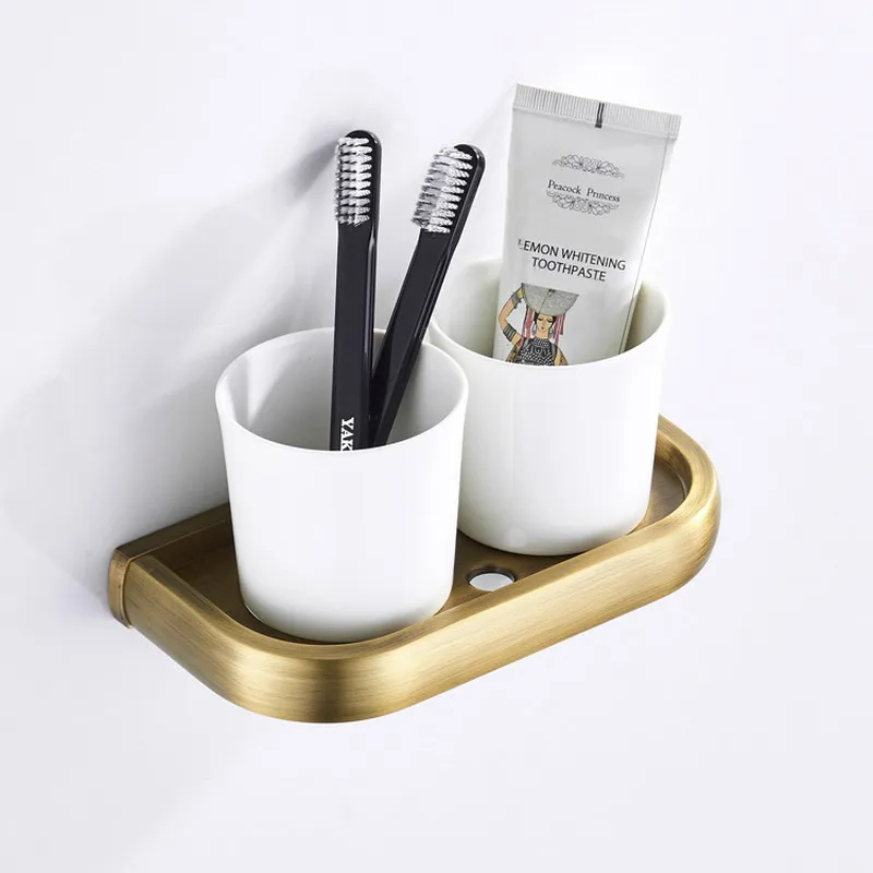 ImperialBronze Antik Messing Badezimmer Zubehör Set