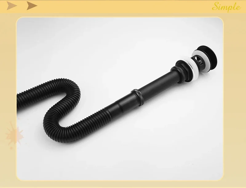 FlexiDrain Universeller Pop-Up Waschbeckenablauf