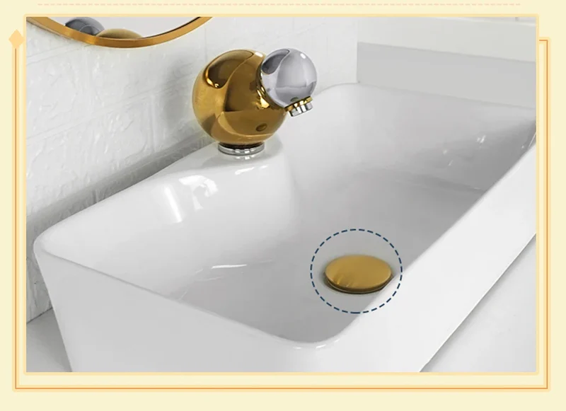 FlexiDrain Universeller Pop-Up Waschbeckenablauf