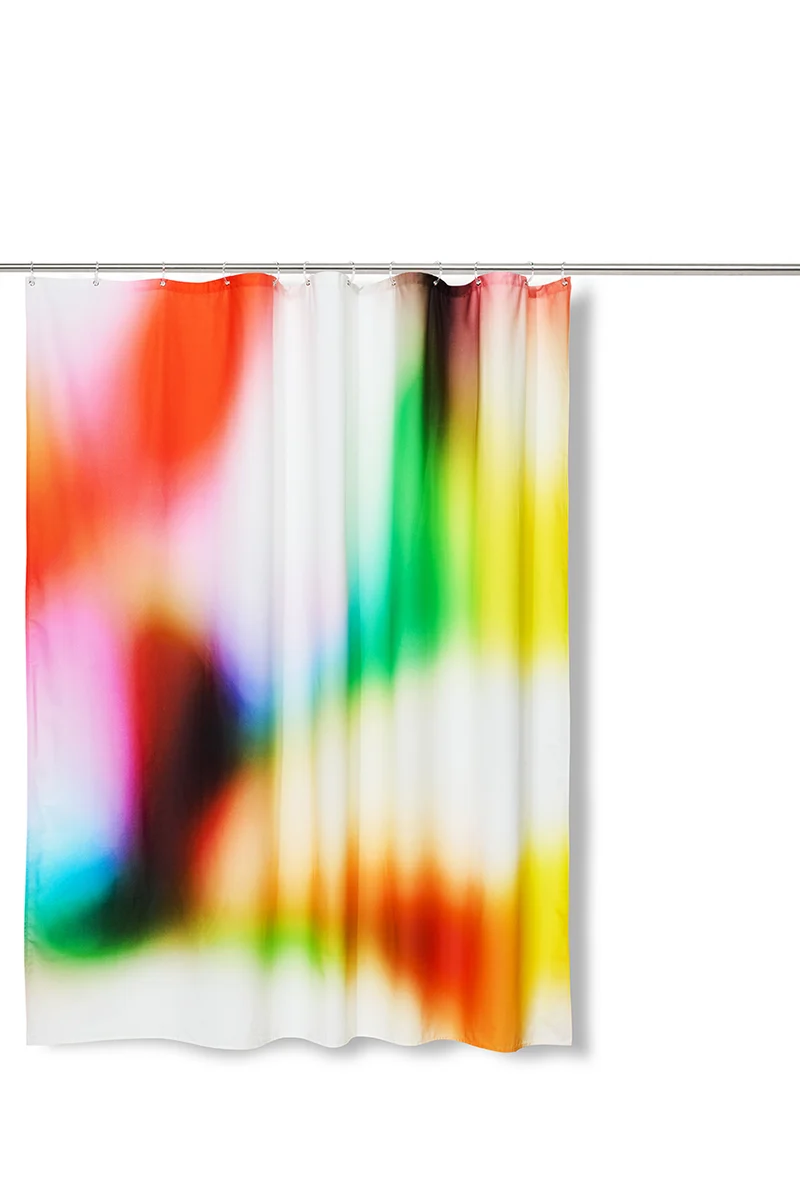 Artist Cotton Shower Curtain "Through the Looking-Glass" by Christoffer Joergensen