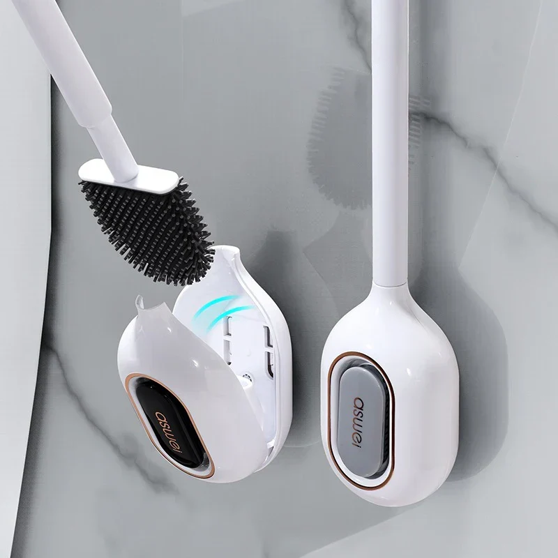 AromaBrush – Magnetische Duft-Toilettenbürste mit Wandhalterung